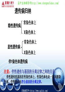 2010年高考生物复习专题17遗传题解题技巧