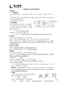 家庭电路与故障分析专题复习