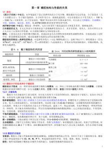 (世界五百强企业绝密文件)橡胶结构与性能的关系