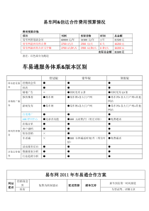 易车网&信达2011年合作方案