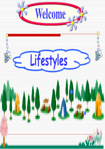 英语演讲ppt------lifestyle