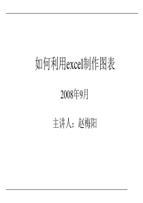 如何利用excel制作图表