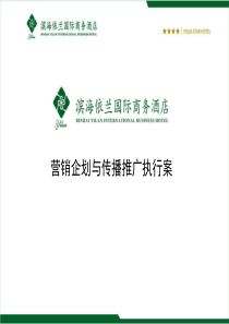 2009年滨海依兰国际商务酒店营销企划与传播推广执行案资料