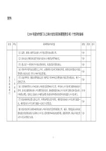 2009年度协作部门人口和计划生育目标管理责任书个