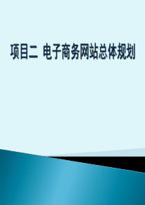 二电子商务网站建设需求分析