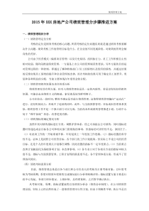 2015年房地产企业绩效管理分步骤推进方案_(3年规划 )draft_