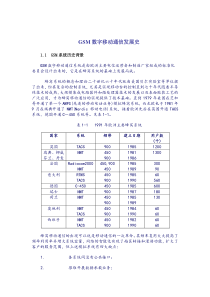 GSM数字移动通信发展史(doc87)(1)