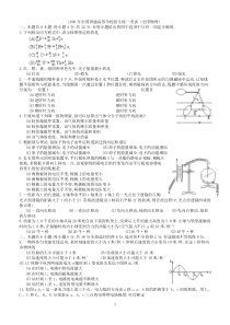 1996年全国高考物理试题