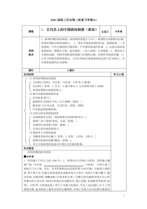 1古代史上的中国政治制度(政治)2