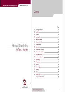 型糖尿病全球防治指南新特点