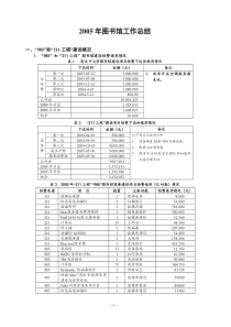 2005年图书馆工作总结