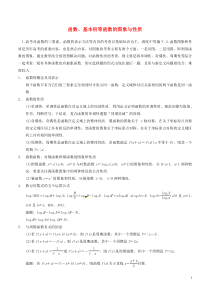 (典型题)2014高考数学二轮复习_知识点总结_函数、基本初等函数的图象与性质