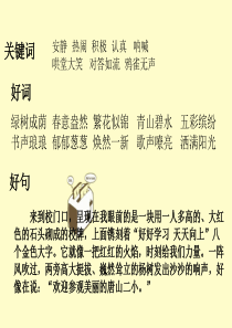 我们的校园作文课件