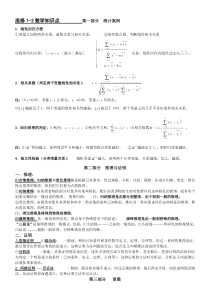 (文科)高中数学选修1-11-24-14-44-5重要知识点