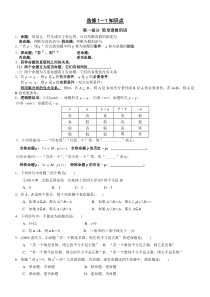 (文科)高中数学选修1-1复习