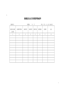 烟草企业报表