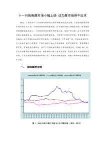 1911月炼焦煤市场小幅上扬 动力煤市场供不应求