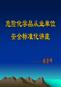 0安全标准化工作的意义