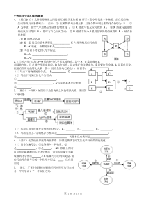 2017中考化学推断题