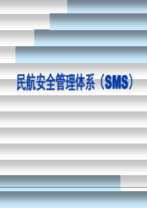 民航安全管理体系(SMS)