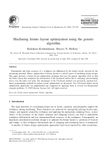 layout optimization using the genetic algorithm