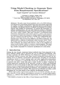 Using Model Checking to Generate Tests from Requir