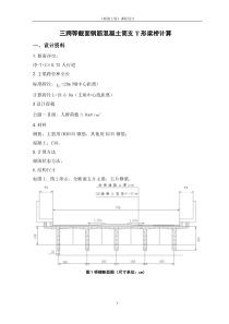 桥梁工程课程设计[1]