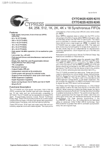 CY7C4235-35ASC中文资料