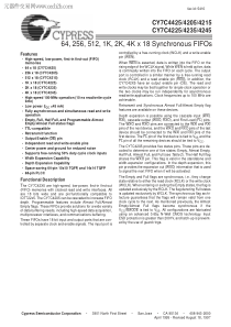 CY7C4245V-15ASC中文资料