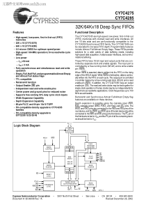 CY7C4275-15ASC中文资料