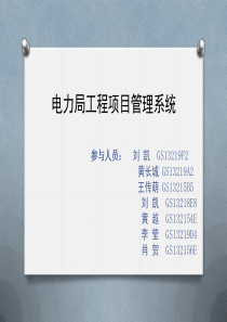 电力局工程项目管理系统