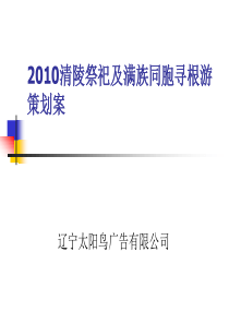 2010清陵活动方案