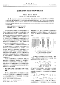 金属橡胶材料双层结构吸声特性研究