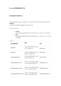 flexsim常用函数