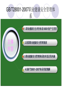 OHSMS职业健康安全管理体系培训教材120页PPT