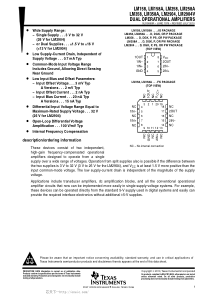 LM258DRG3,LM258DRG3,LM258DRG3, 规格书,Datasheet 资料