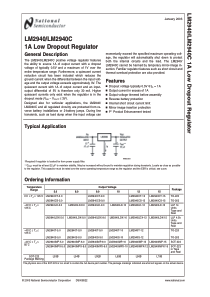 lm2940(lm2940C)Datasheet(英文版)