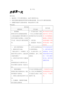 北师大版小学数学二年级上教案表格式全教学反思吐血推荐值得拥有