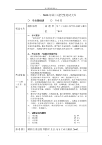 同济大学通信原理考研资料 要点与概论和系统分析法