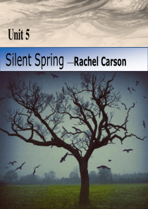 现代大学英语 第三册 Unit5 Silent Spring