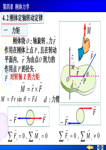 4_2刚体定轴 转动定律