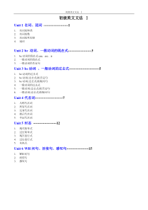 谢孟媛-初级英文文法-讲义!全!!