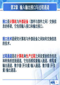 计算机控制技术 第二章 输入输出接口与过程通道