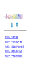 第一单元生物和生物圈复习课件