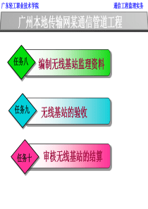 广州本地传输网某通信管道工程