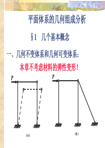 结构力学之平面体系的几何组成分析