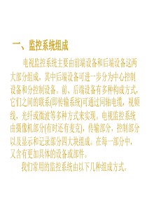 监控系统组成资料