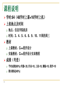 第1章 C  语言概述