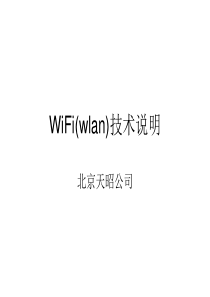 93WiFi(wlan)技术说明