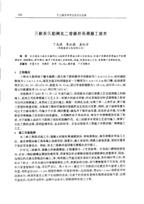 【矿山建设】三峡永久船闸北二检修井吊滑施工技术